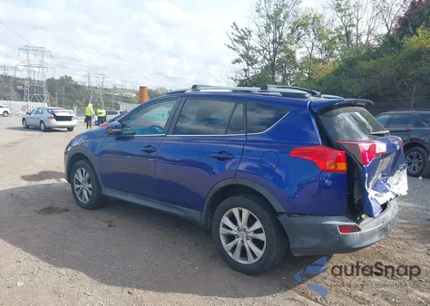 2015 Toyota Rav4 Limited from USA, damaged, VIN 2T3DFREV5FW329208